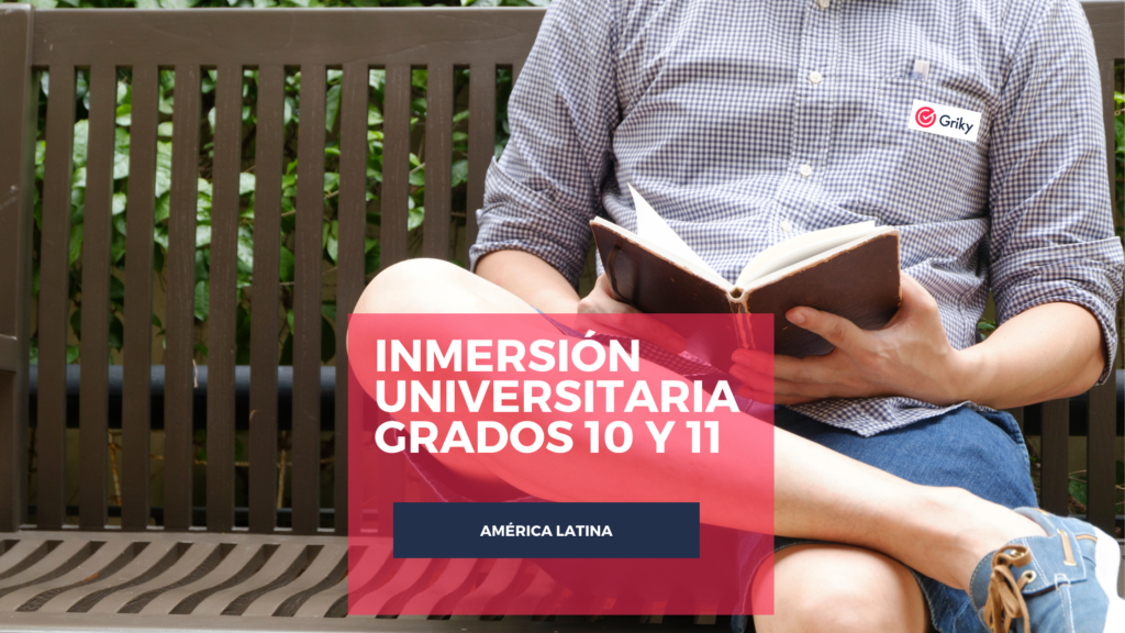 Inmersión universitaria grados 10 y 11 para Colombia